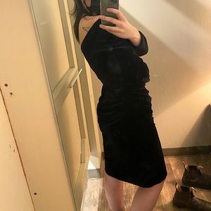 Gorgeously draped Armani evening dresss